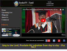 Tablet Screenshot of exodustv.net